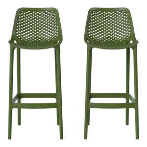 29.5" Outdoor Bar Stool (Set of 2)