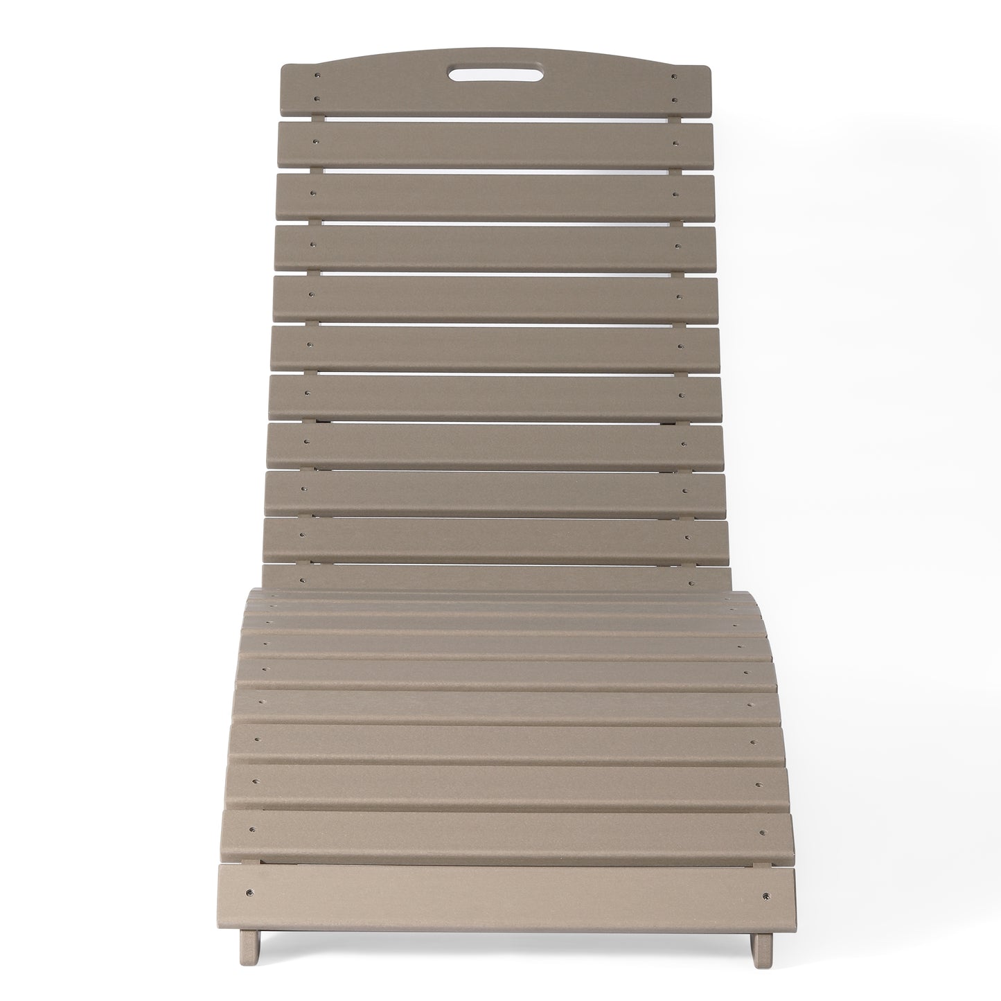 Key West Folding Pool Lounge Chair with Wheels
