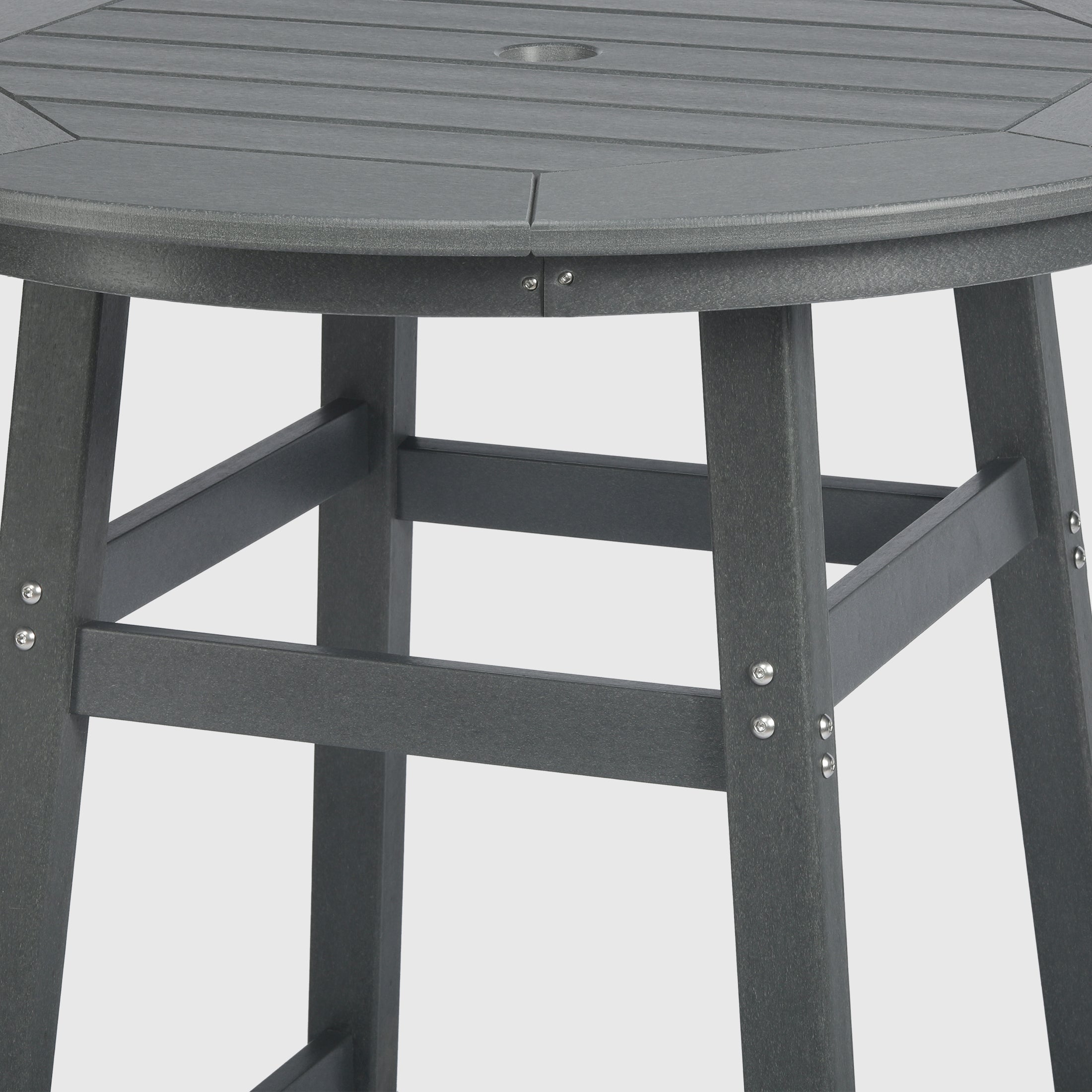 Stockholm All-Weather Outdoor 35" Round Bar Table (42" Height)