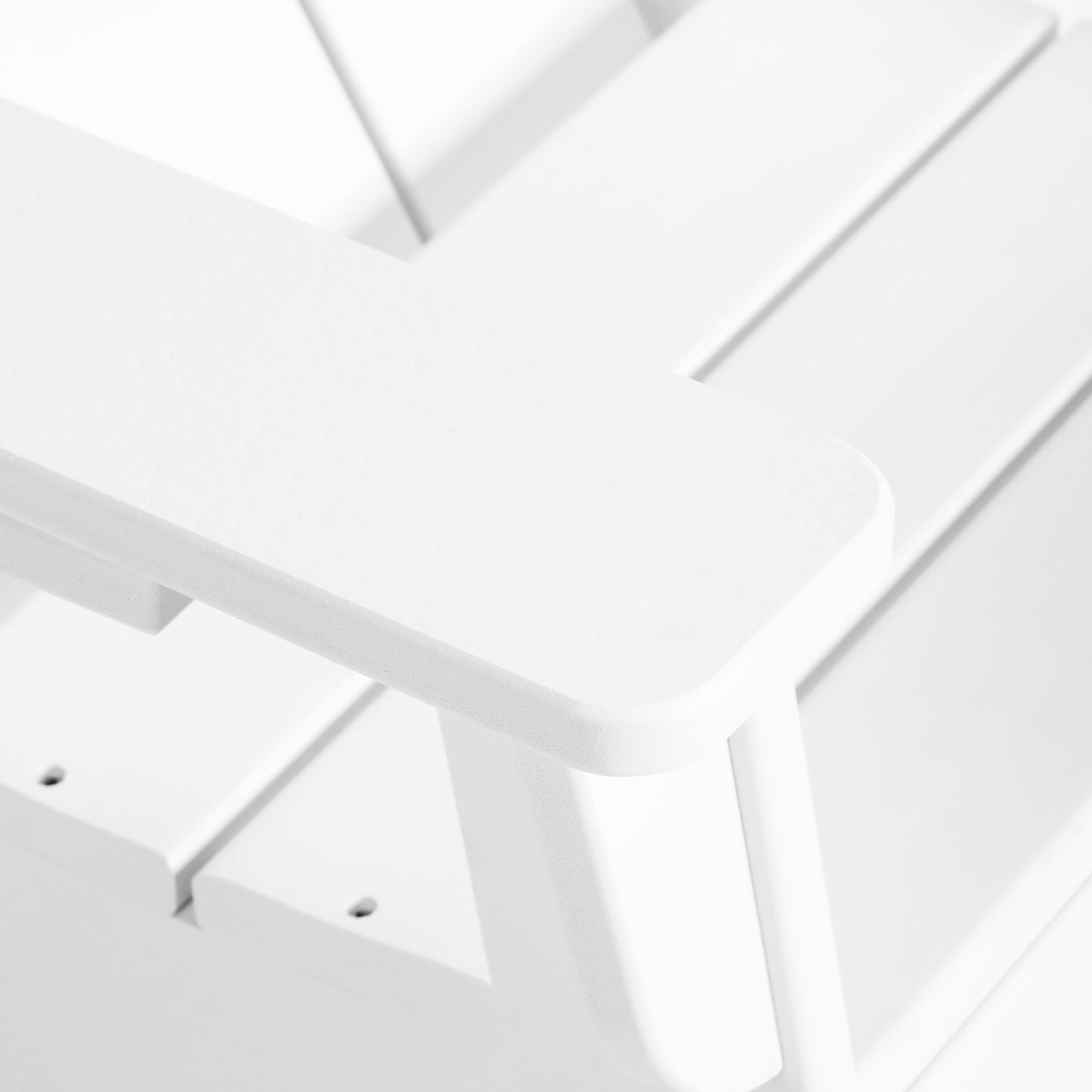 Tiny Terraces Kids Modern Adirondack Rocking Chair with Cup Holder (Set of 2)