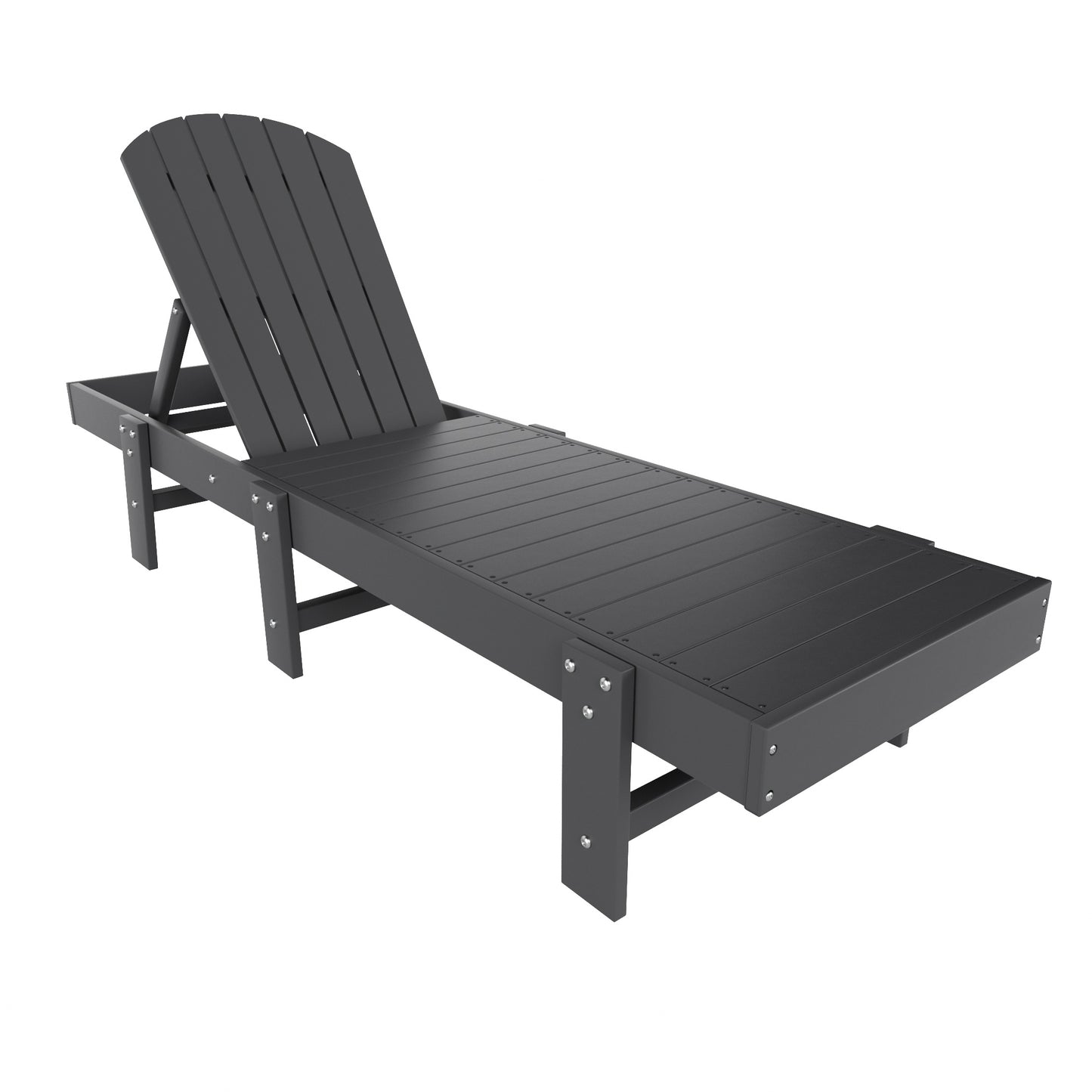 Westport Classic All-Weather Outdoor Adirondack Reclining Sun Lounger