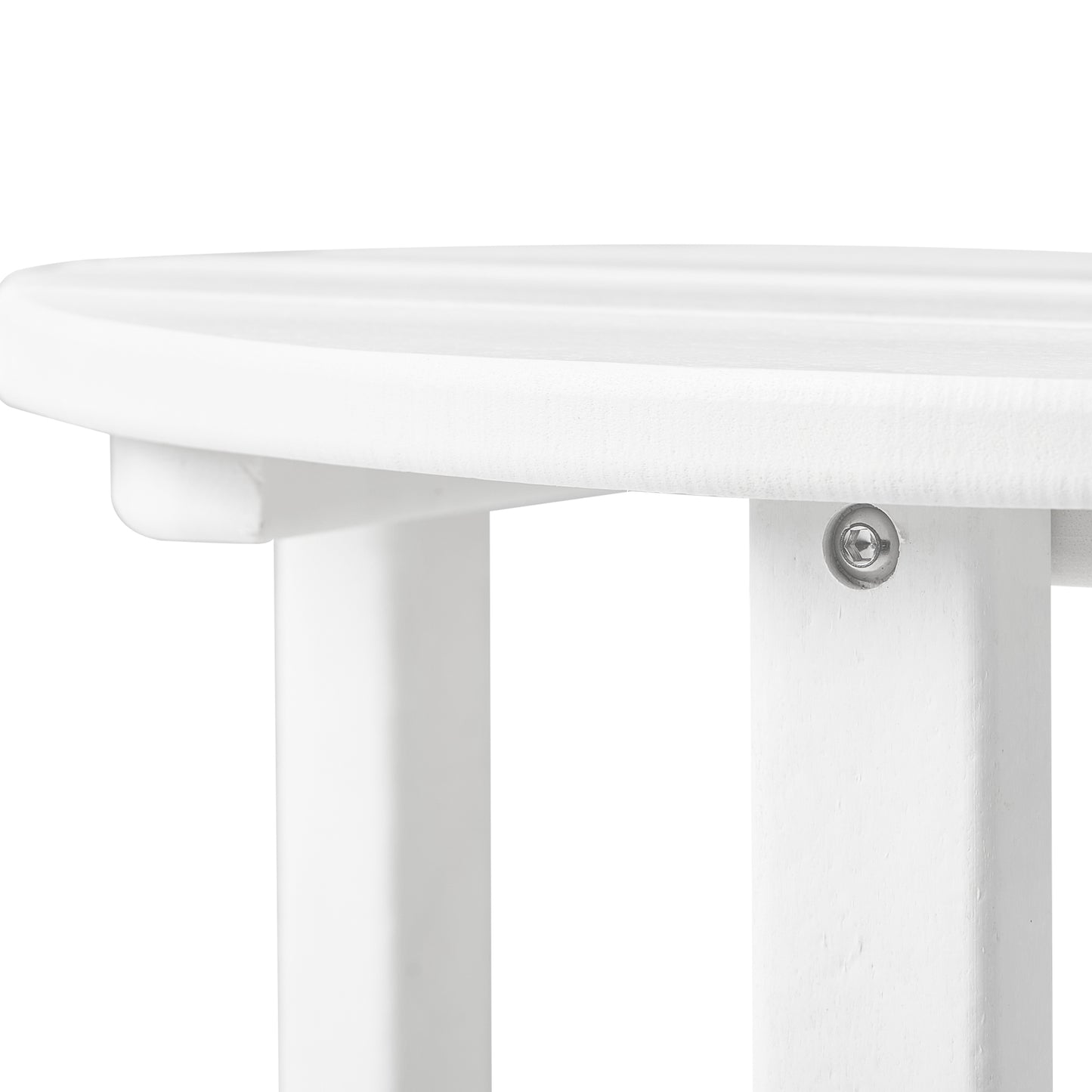 Tuscany All-Weather Outdoor Round Side Table (18" Height)