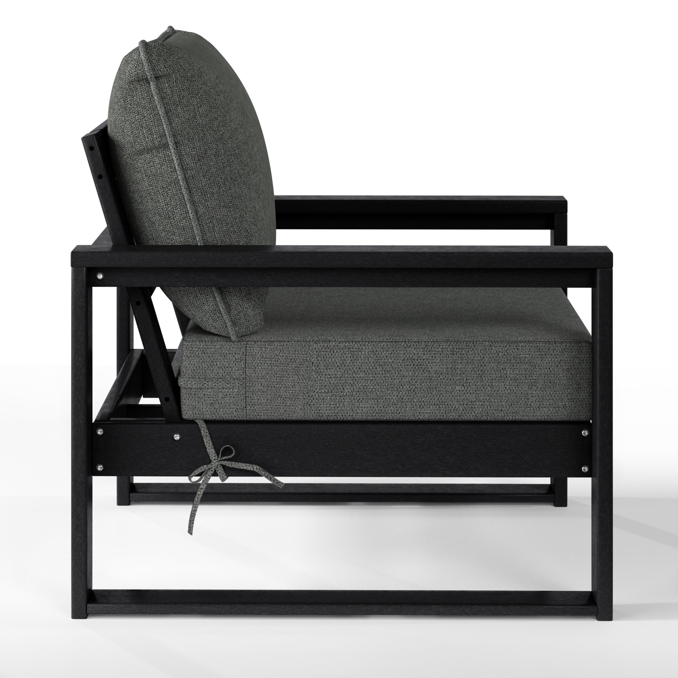 Signature All-Weather Outdoor Modular Patio Deep Seating Club Arm Chair