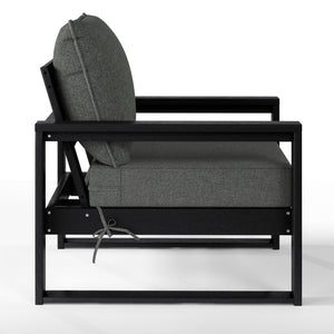 Signature All-Weather Outdoor Modular Patio Deep Seating Club Arm Chair