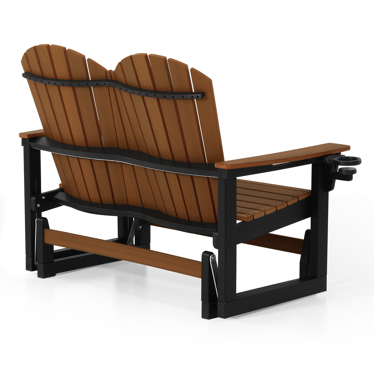 Adirondack 52“ Glider With Cup Holder