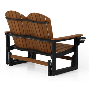 Adirondack 52“ Glider With Cup Holder