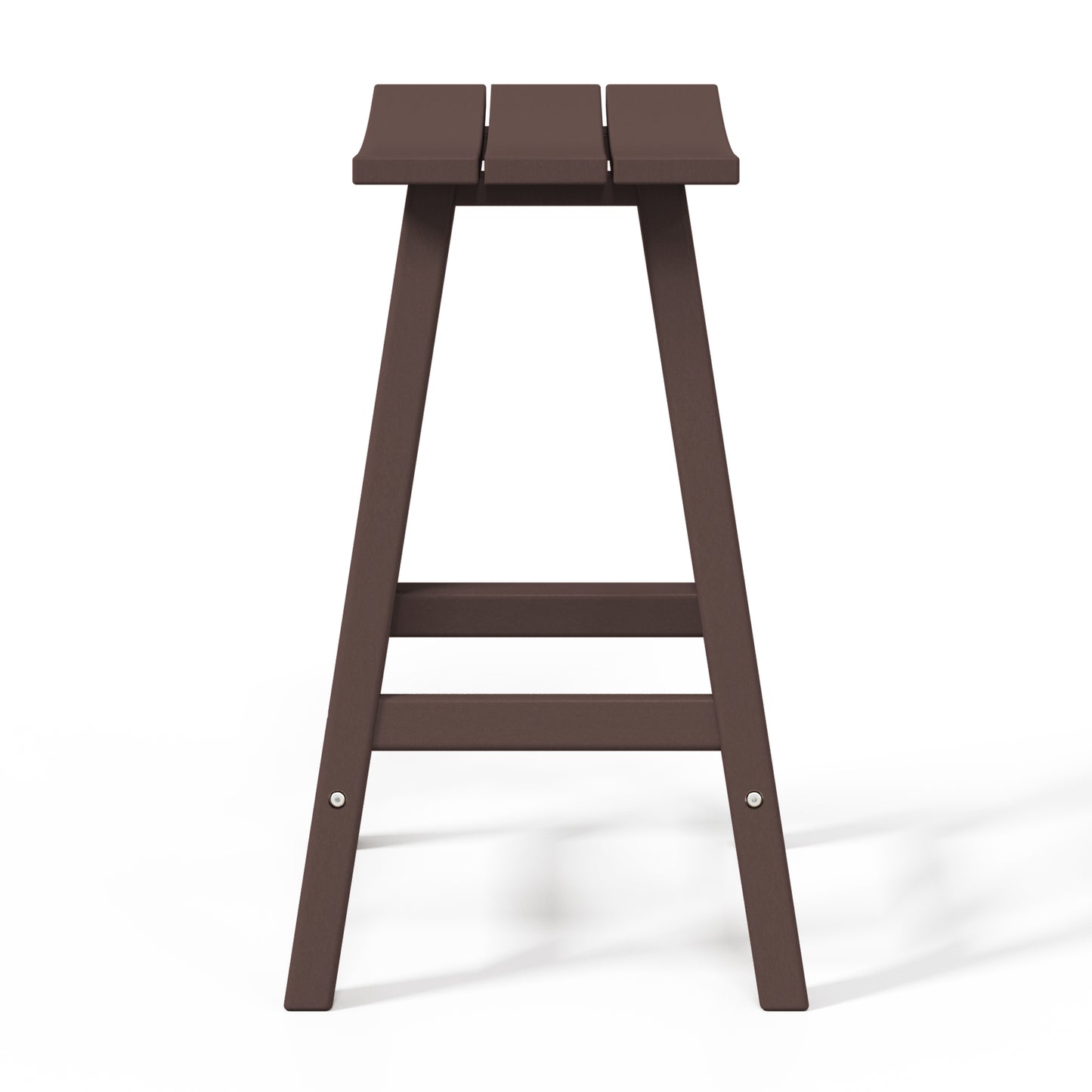 Stockholm All-Weather Outdoor Saddle Counter Stool (24" Height)