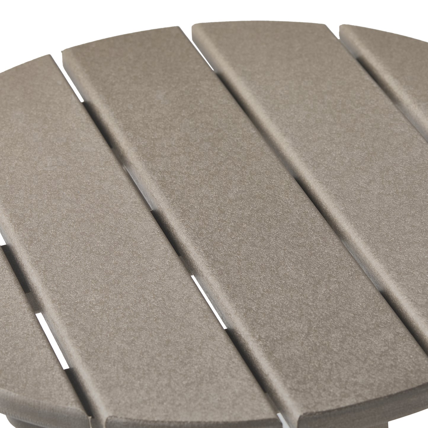 Tuscany All-Weather Outdoor Round Side Table (18" Height)