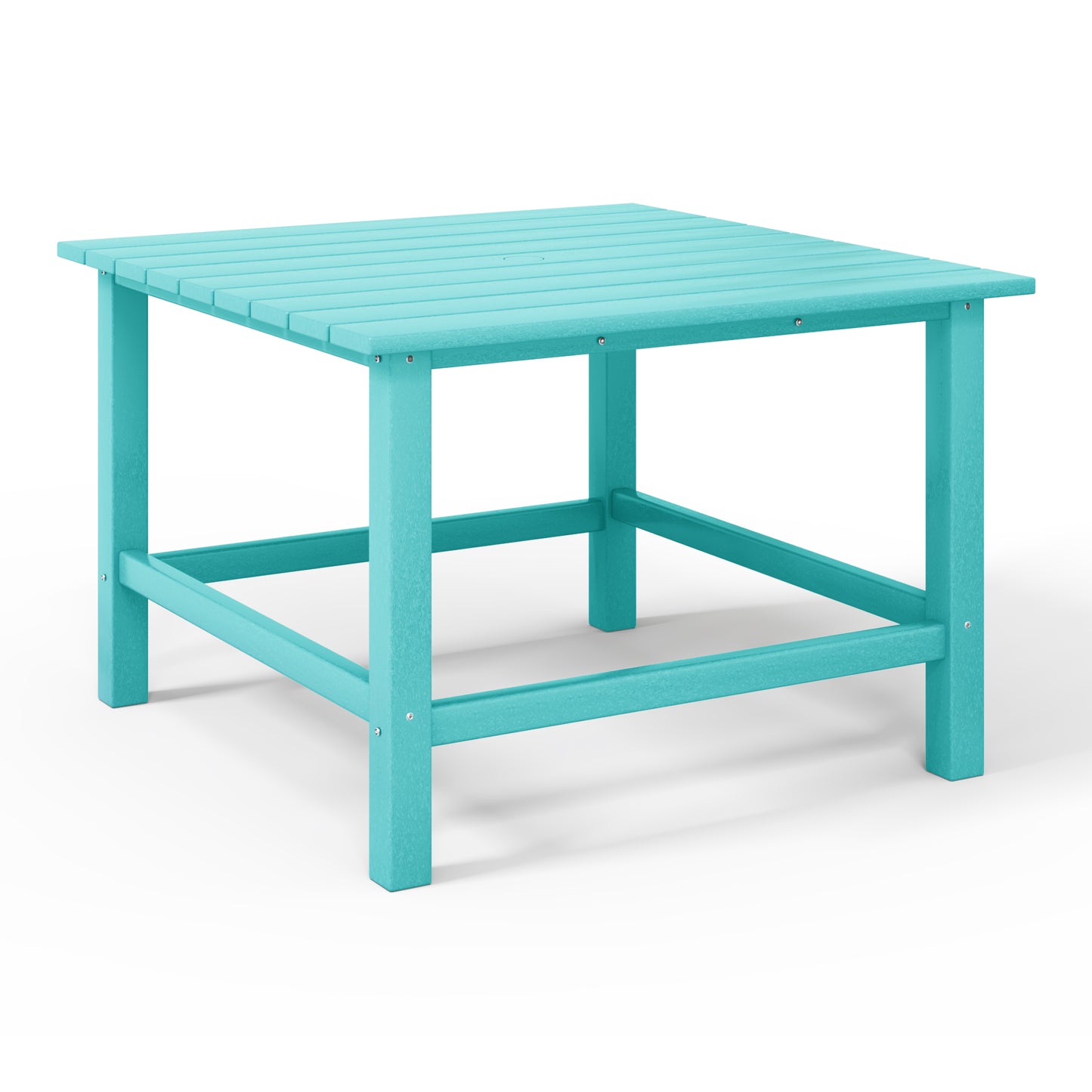 Tiny Terraces Kids' All-Weather Outdoor Square Dining Table (31" Top)