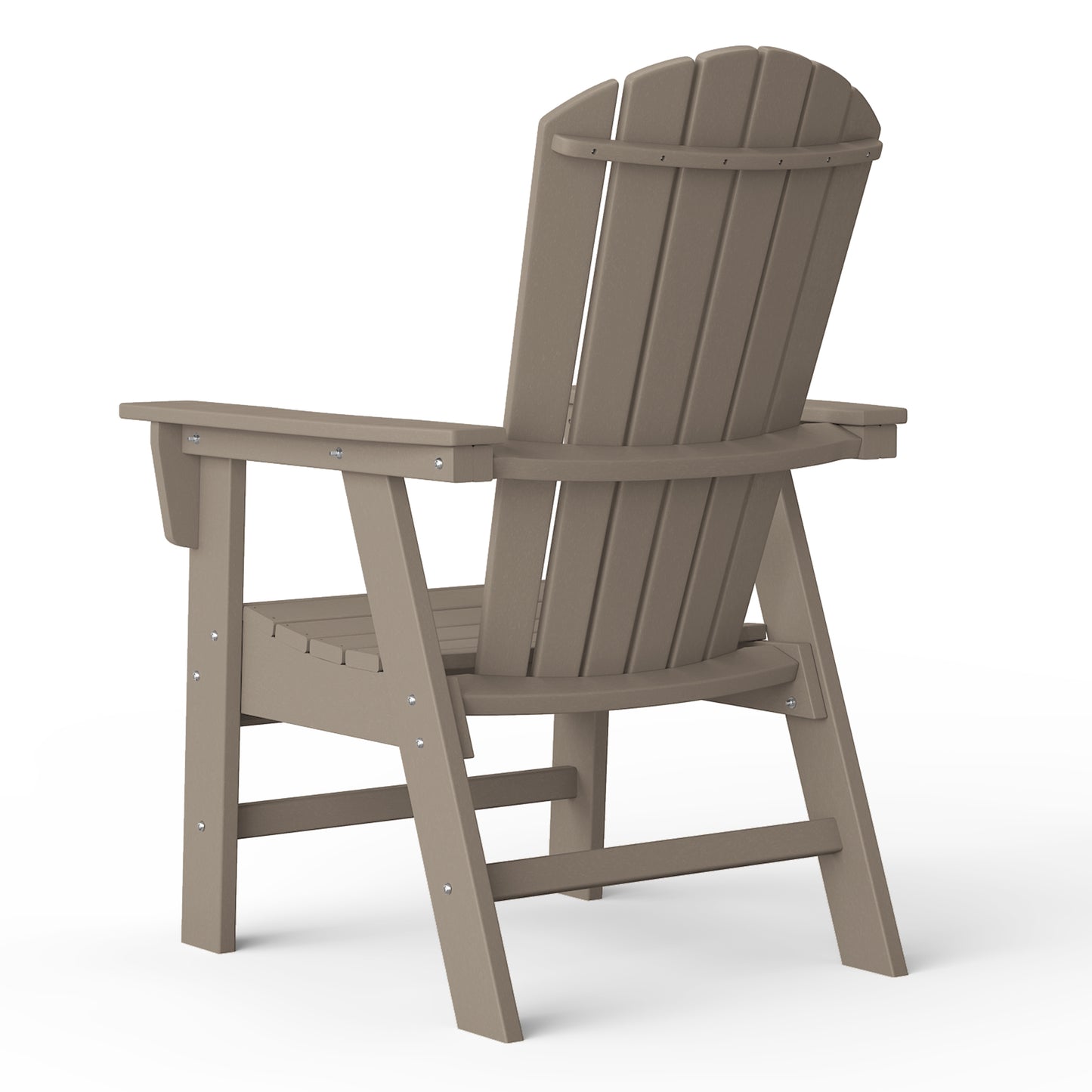Westport All-Weather Outdoor Classic Adirondack Dining Chair