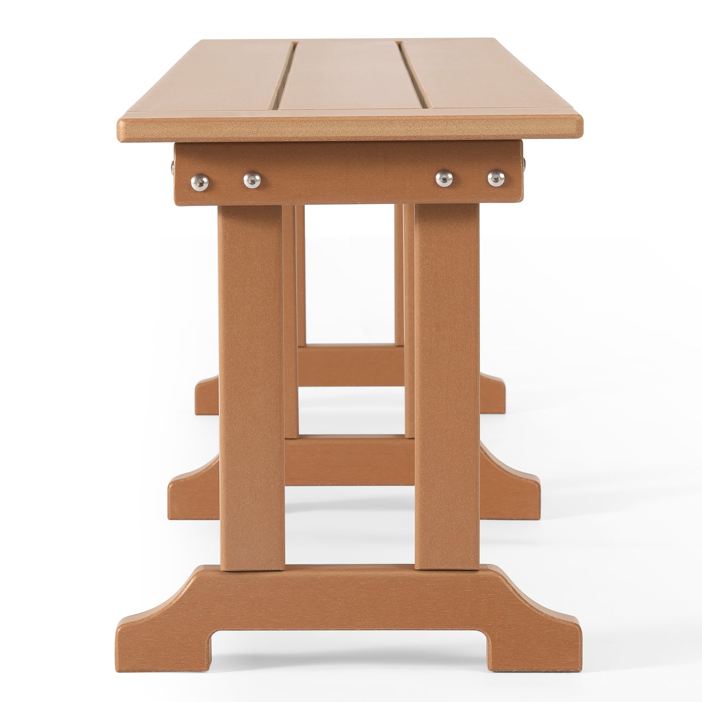Tuscany All-Weather Outdoor 65" Trestle Dining Bench