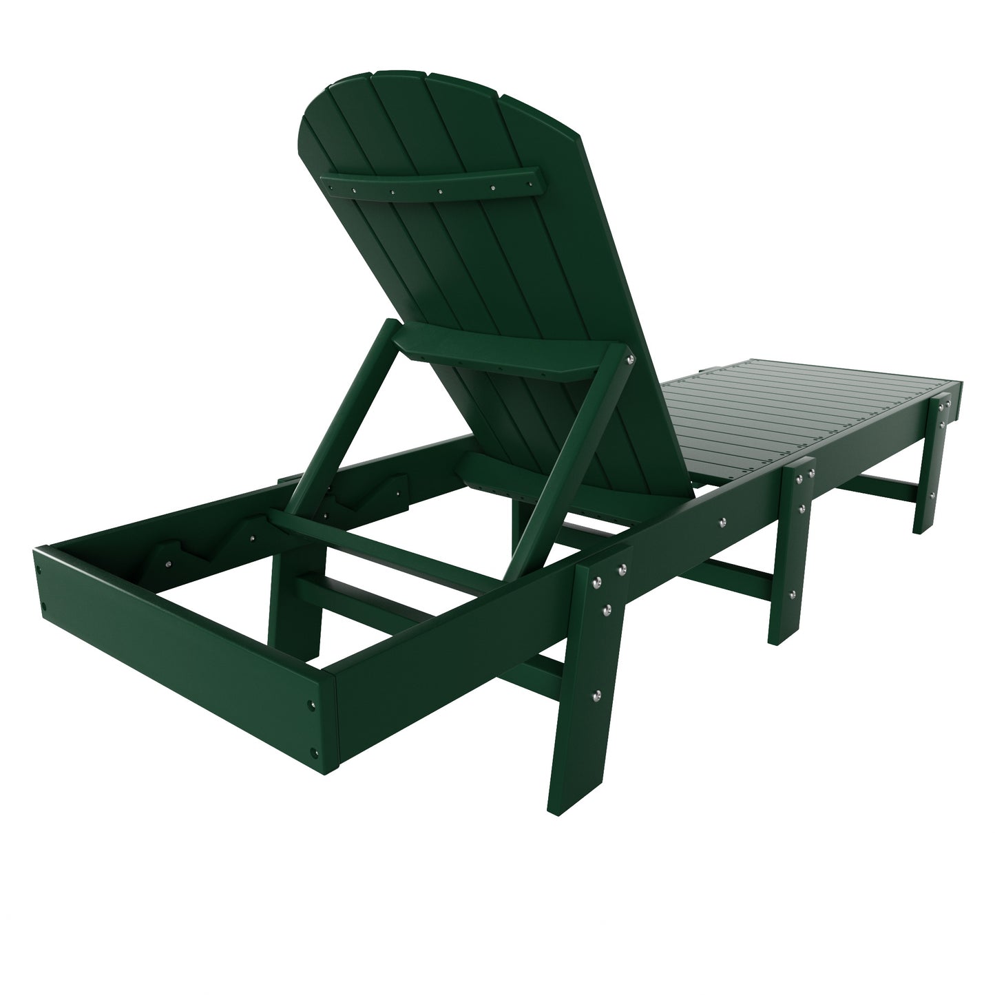 Westport Classic All-Weather Outdoor Adirondack Reclining Sun Lounger