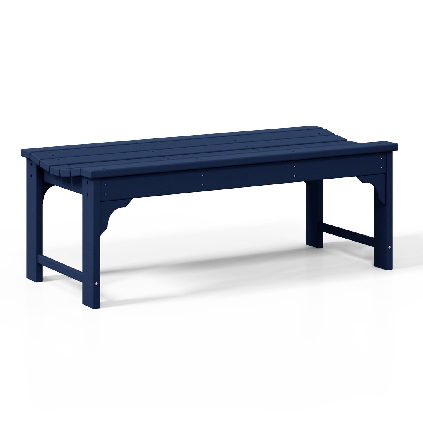 Concord All-Weather Outdoor Garden Backless Bench (46" Wide)