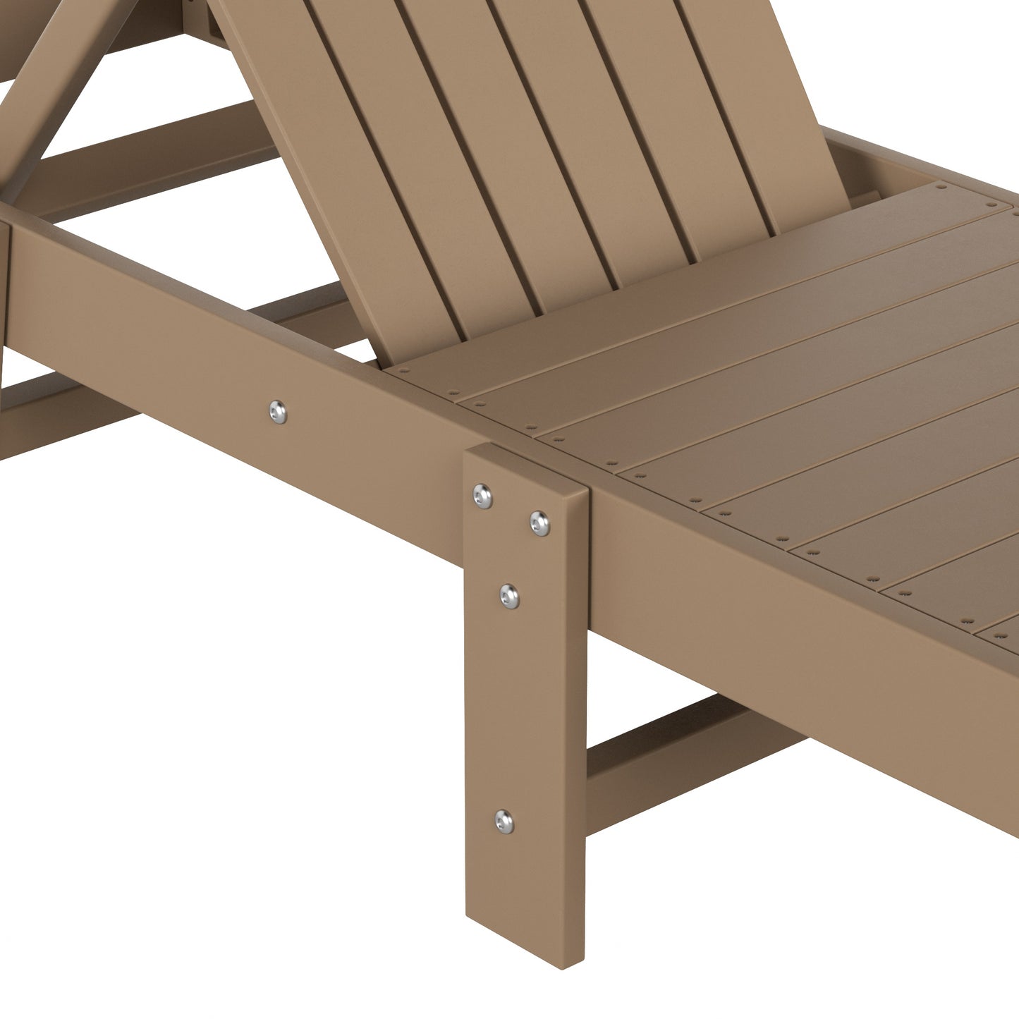 Westport Classic All-Weather Outdoor Adirondack Reclining Sun Lounger