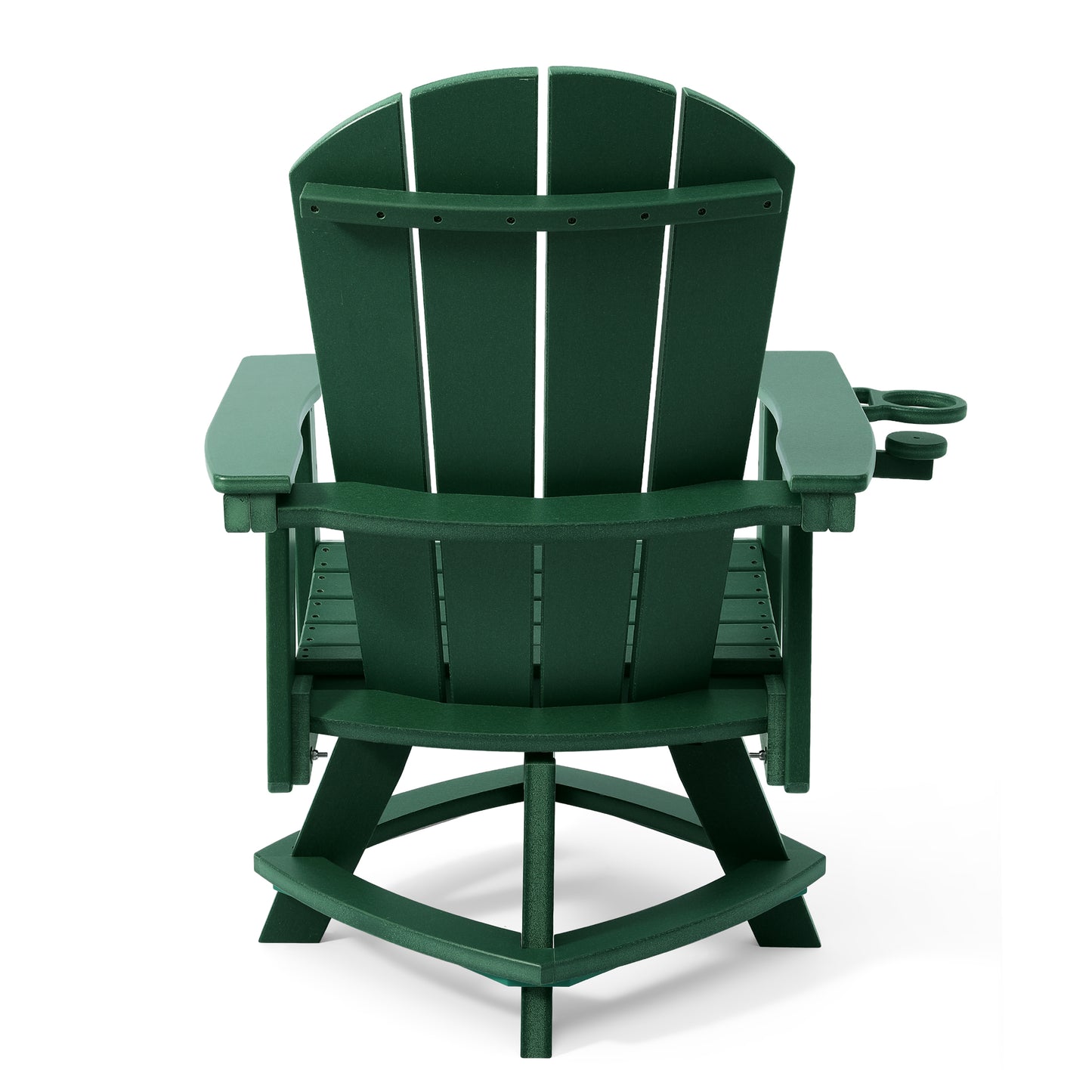 Adirondack Swivel Dining Chair with Cup Holder With Cup Holder