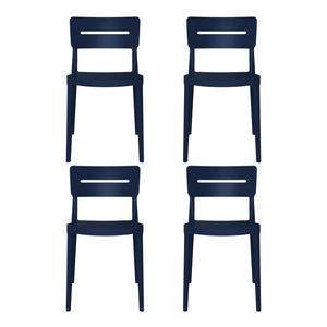 Polyform Stacking Dining Side Chair (Set of 4)