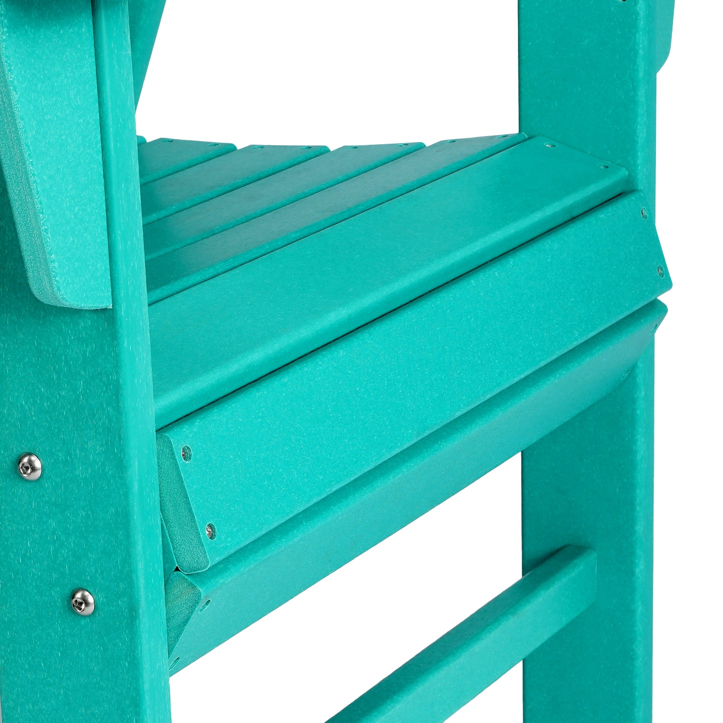 Malibu Modern All-Weather Outdoor Contoured Adirondack Dining Chair