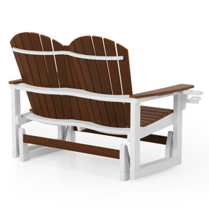 Adirondack 52“ Glider With Cup Holder