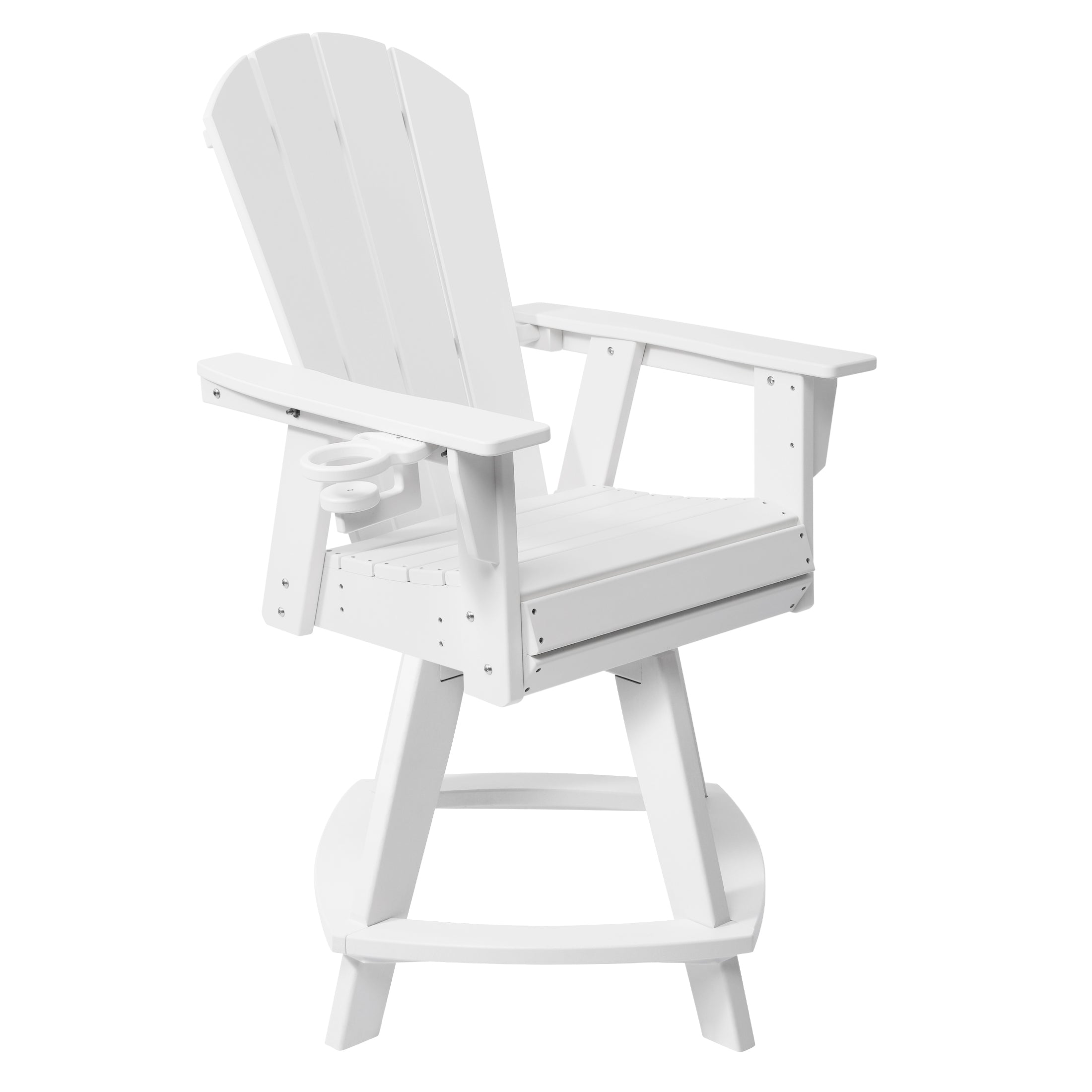 Chatham Adirondack Swivel Counter Chair with Cup Holder
