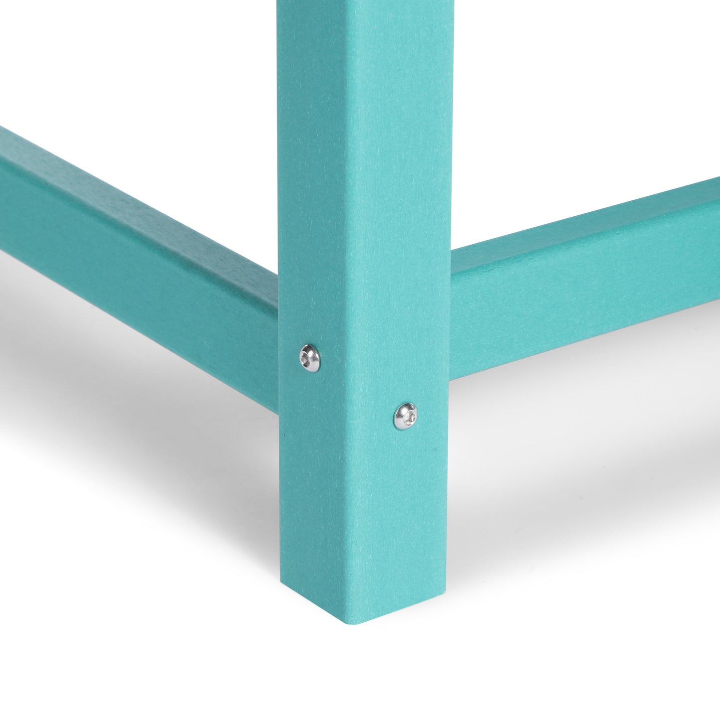 Tiny Terraces Kids' All-Weather Outdoor Square Dining Table (31" Top)