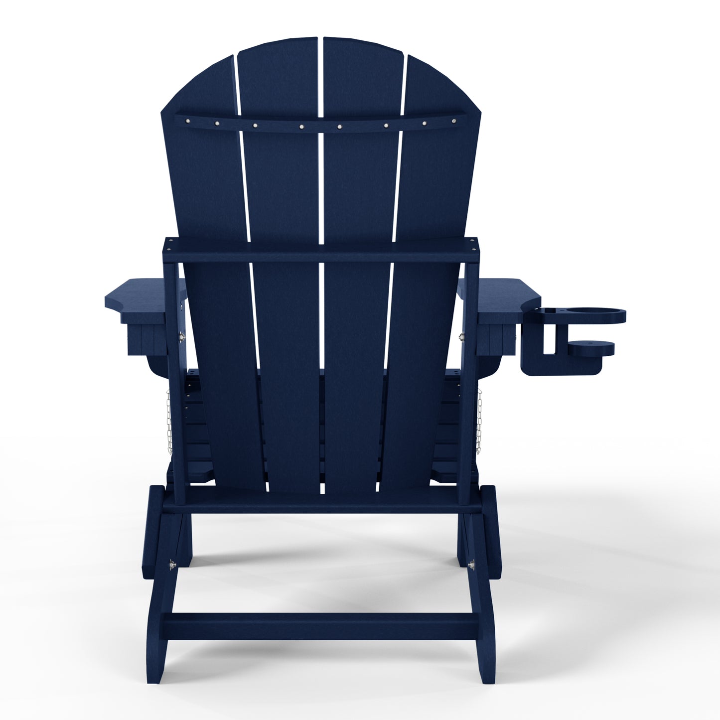 Chatham Folding Adjustable Adirondack Chair with Cup Holder and Hideaway Ottoman