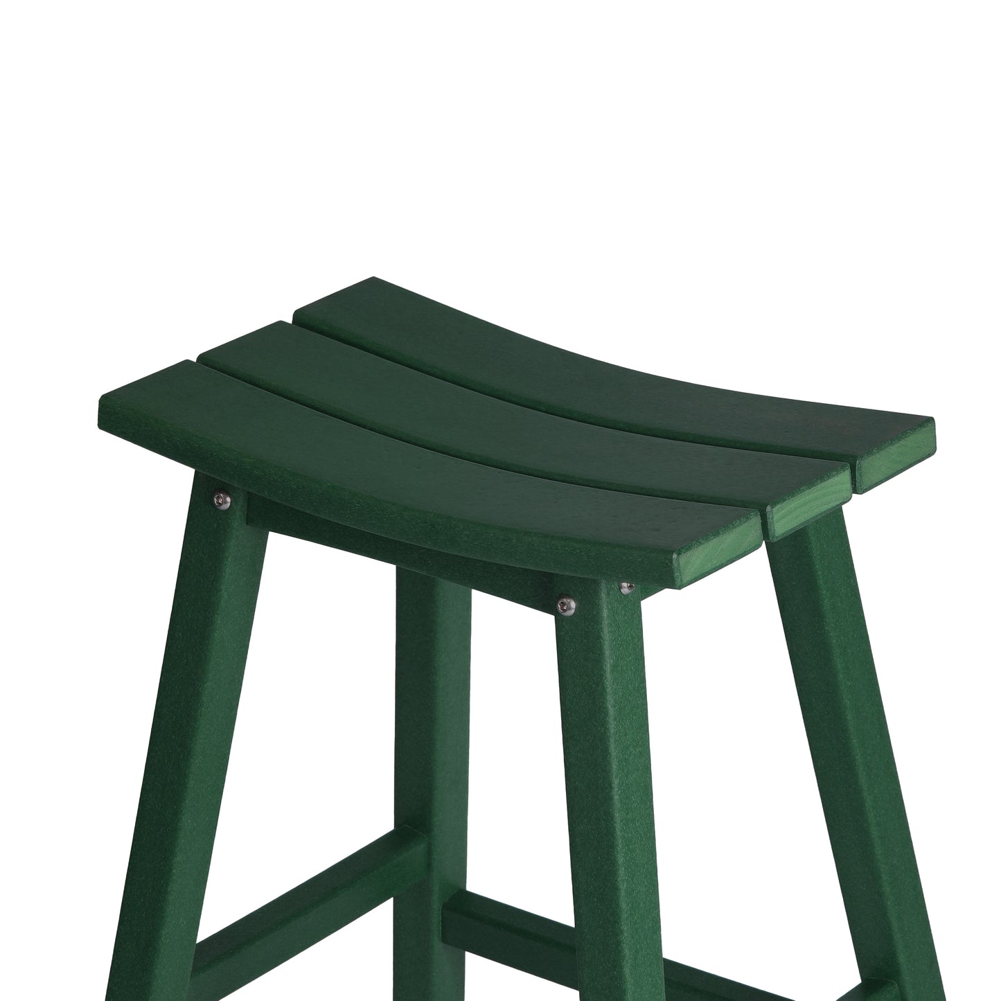 Stockholm All-Weather Outdoor Saddle Bar Stool (29" Height)