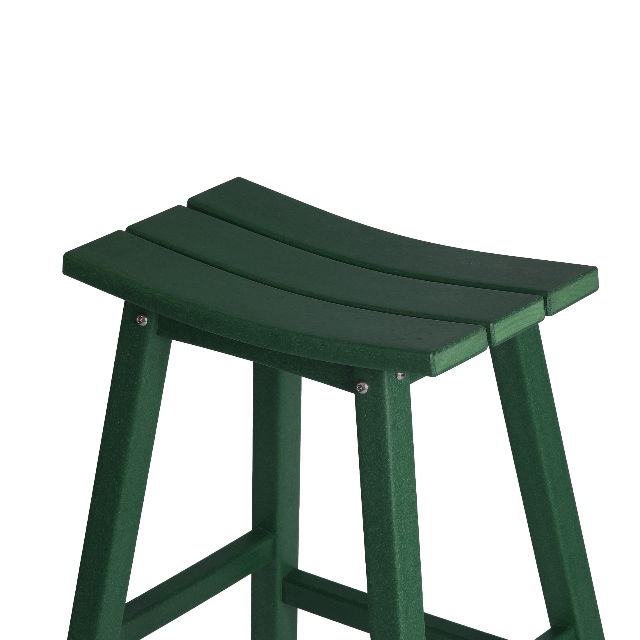 Stockholm All-Weather Outdoor Saddle Bar Stool (29" Height)