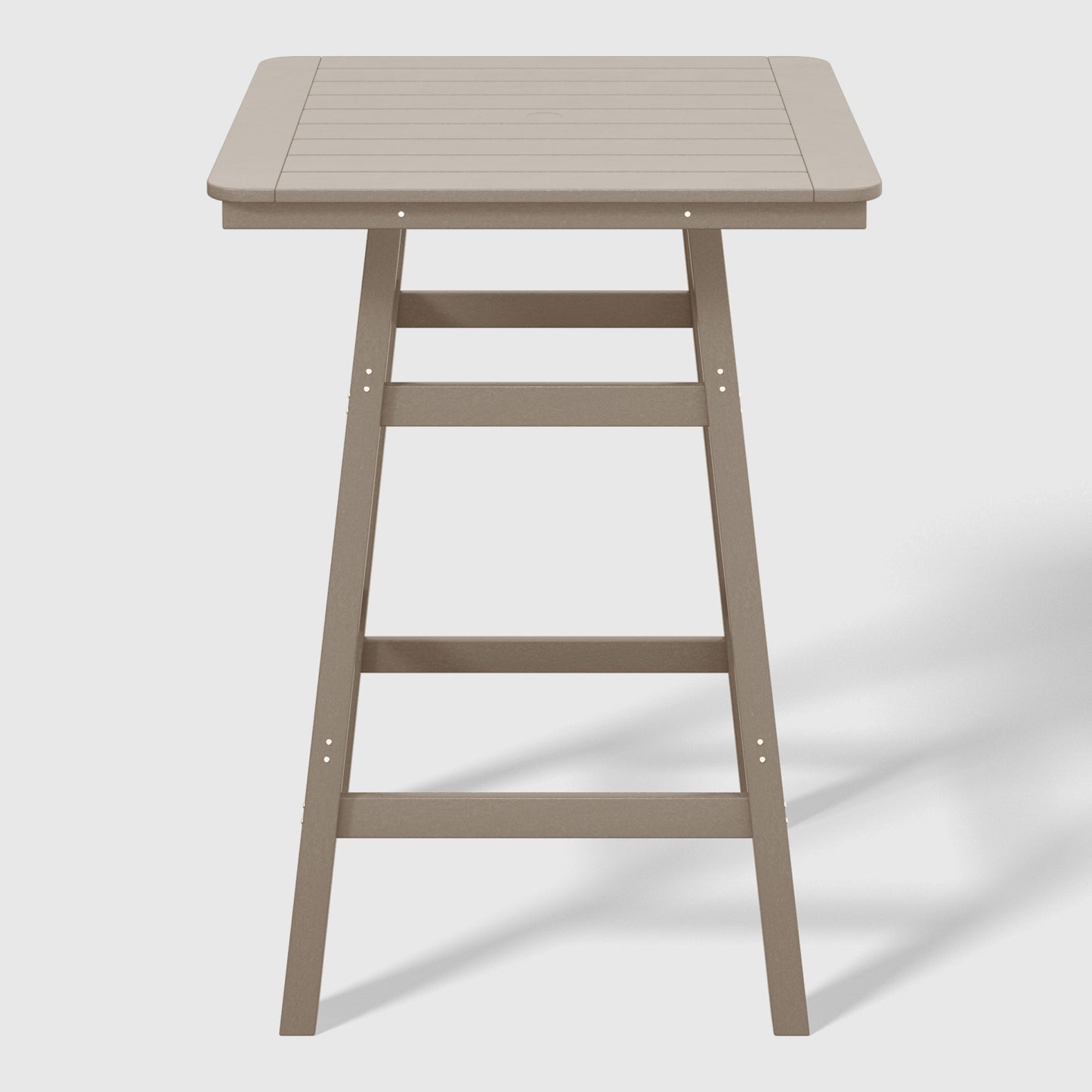 Stockholm All-Weather Outdoor 30" Square Bar Table (42" Height)