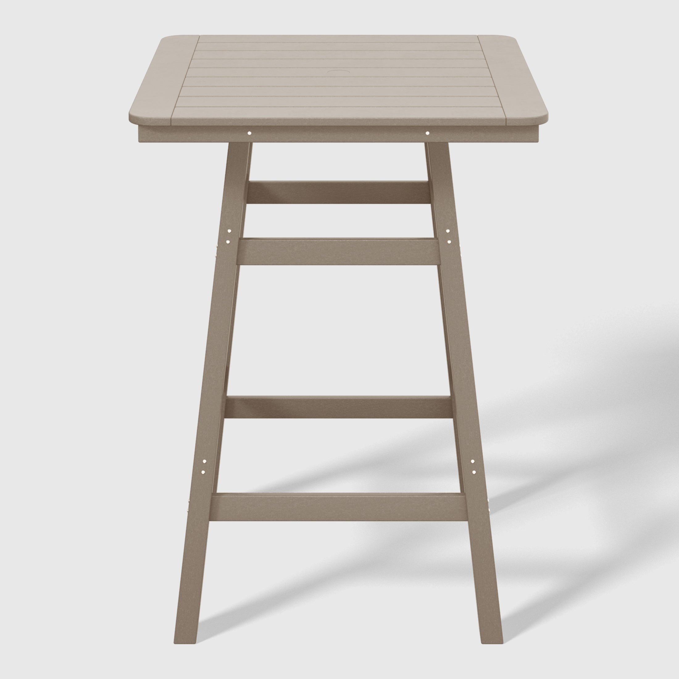 Stockholm All-Weather Outdoor 30" Square Bar Table (42" Height)