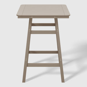 Stockholm All-Weather Outdoor 30" Square Bar Table (42" Height)