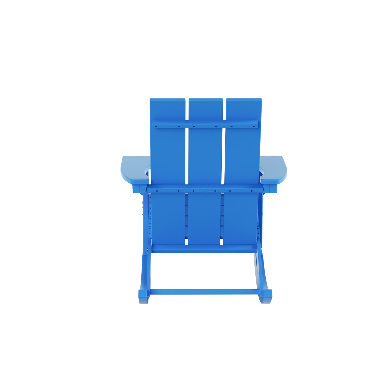 Malibu Modern All-Weather Outdoor Rocking Adirondack Chair