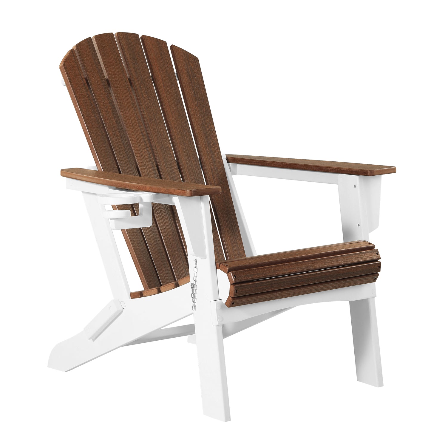 Heritage Ridge Folding Adirondack Chair With Cup Holder