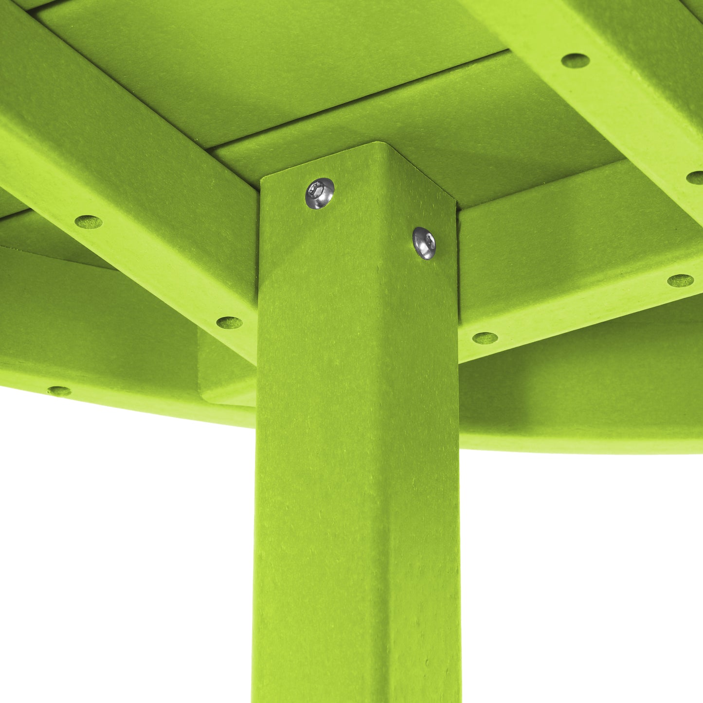 Tiny Terraces Kids' All-Weather Outdoor Round Dining Table (38" Wide)