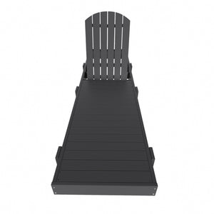 Westport Classic All-Weather Outdoor Adirondack Reclining Sun Lounger