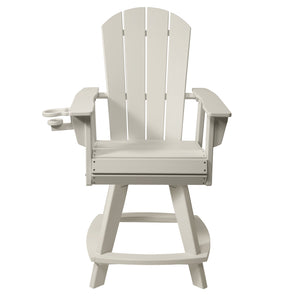Chatham Adirondack Swivel Counter Chair with Cup Holder