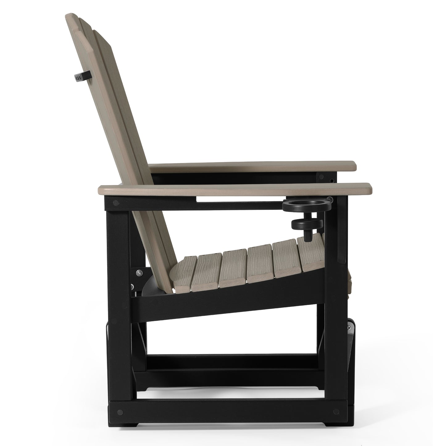 Heritage Ridge Adirondack Glider With Cup Holder