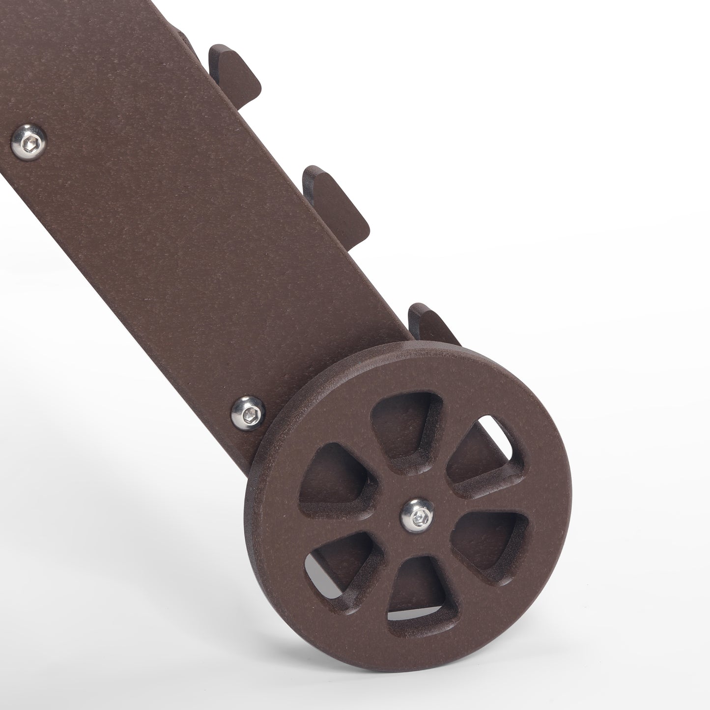 Santa Barbara Reclining Chaise Lounge with Cup Holder and Wheels