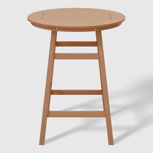Stockholm All-Weather Outdoor 35" Round Bar Table (42" Height)