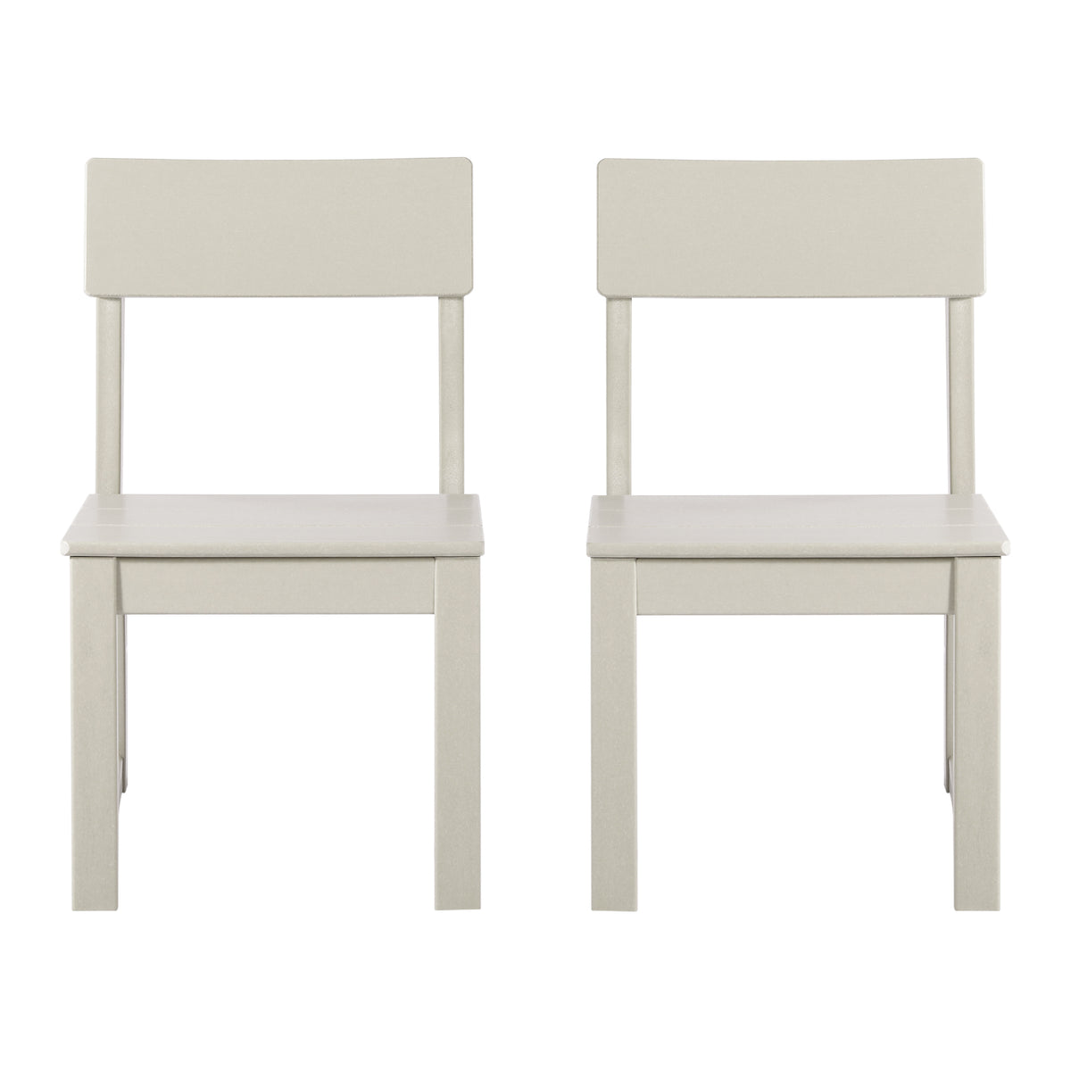 Palmetto Outdoor Dining Side Chair (Set of 2) With Cup Holder