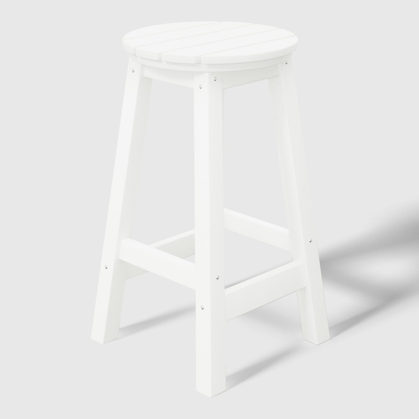 Stockholm All-Weather Outdoor Round Counter Stool (24" Height)