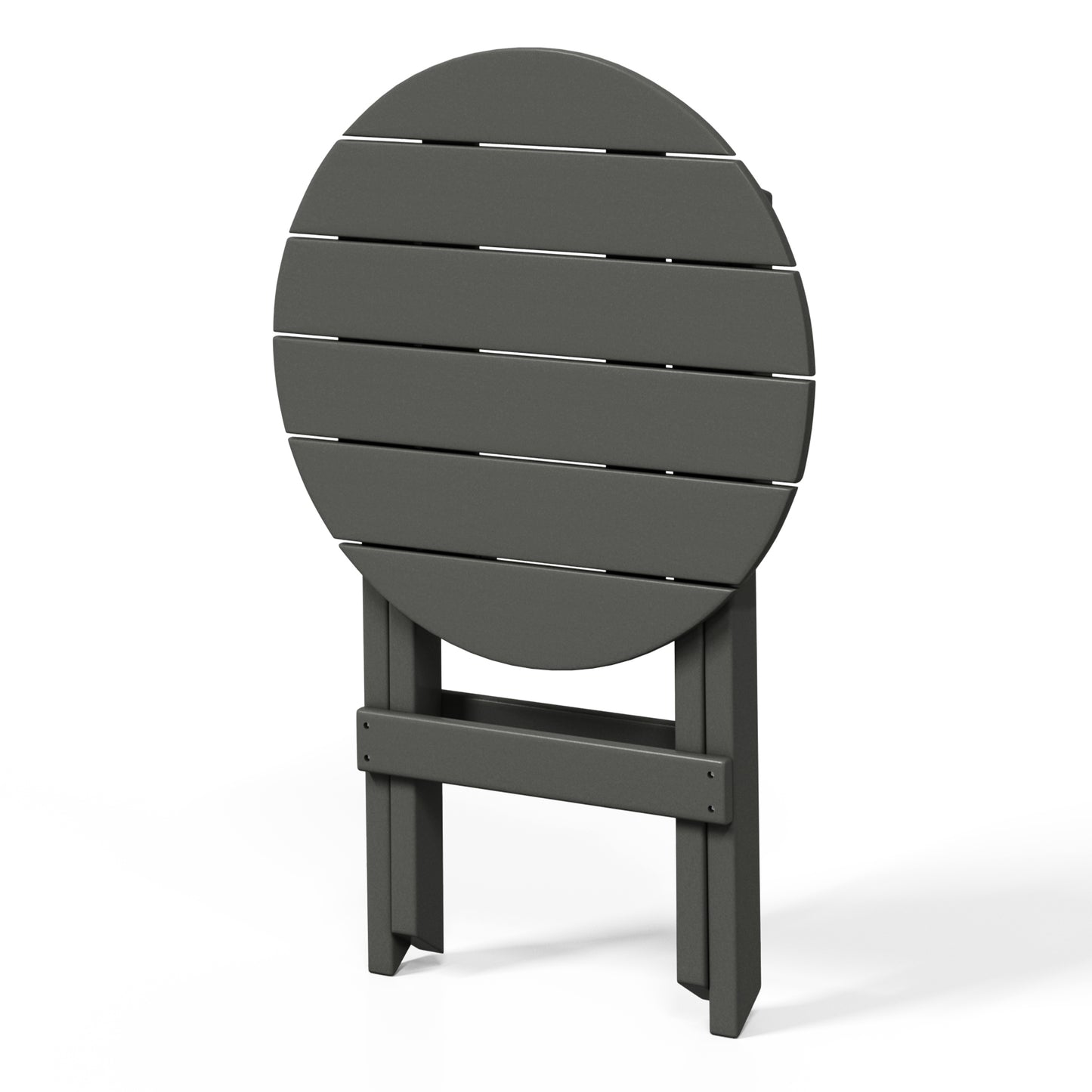 Tuscany All-Weather Outdoor Patio Round Folding Dining Table (24" Top)