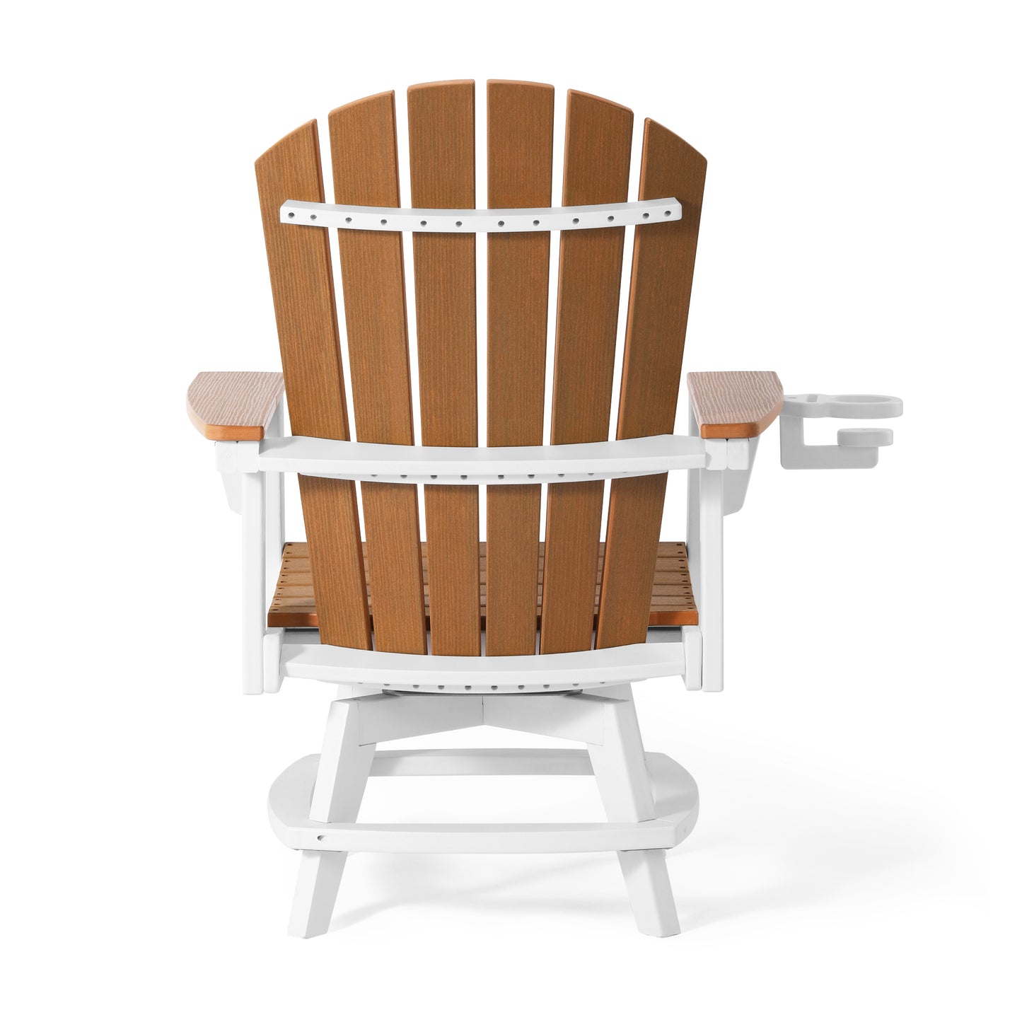 Heritage Ridge Adirondack Swivel Dining Chair With Cup Holder