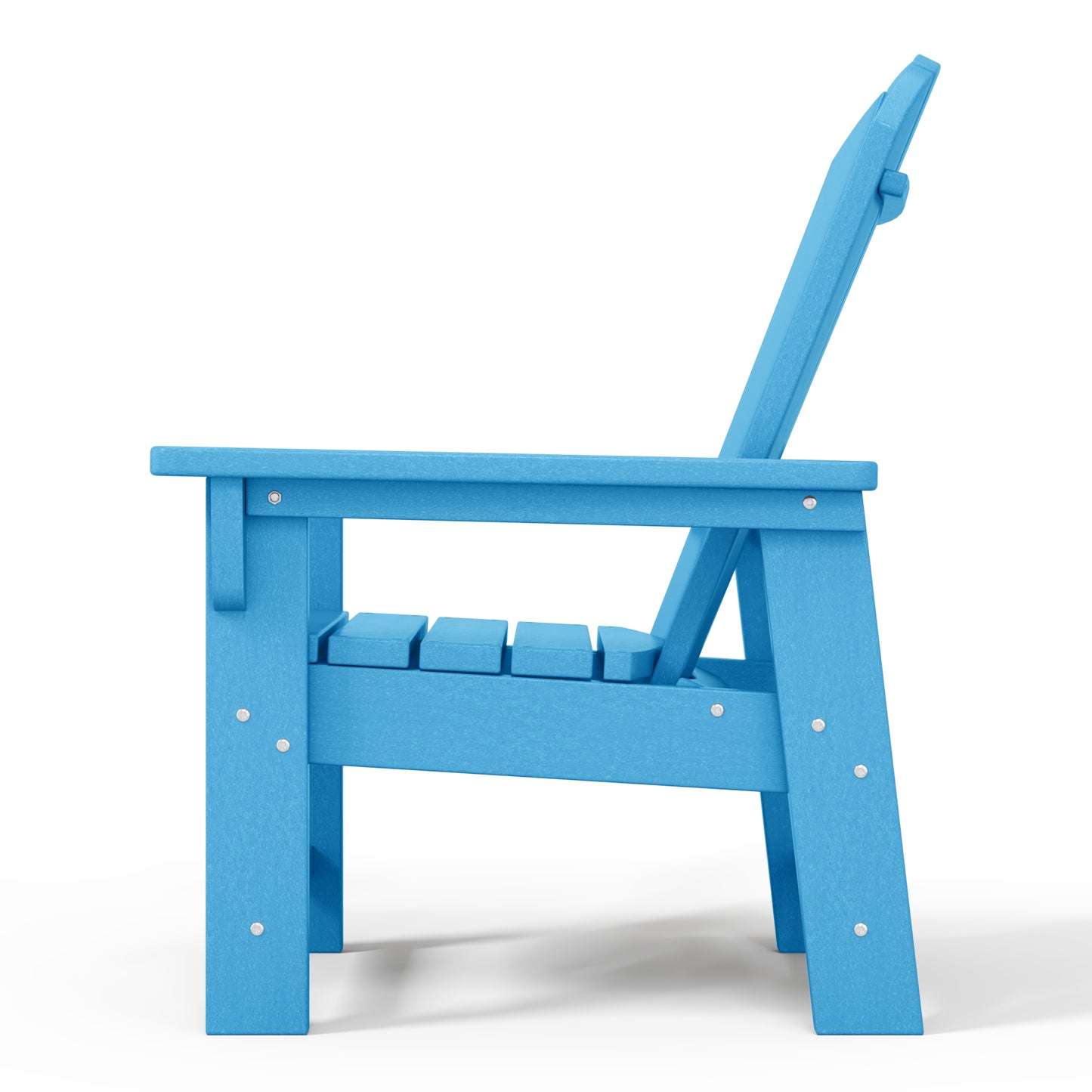 Tiny Terraces Kids' All-Weather Outdoor Poly Adirondack Chair
