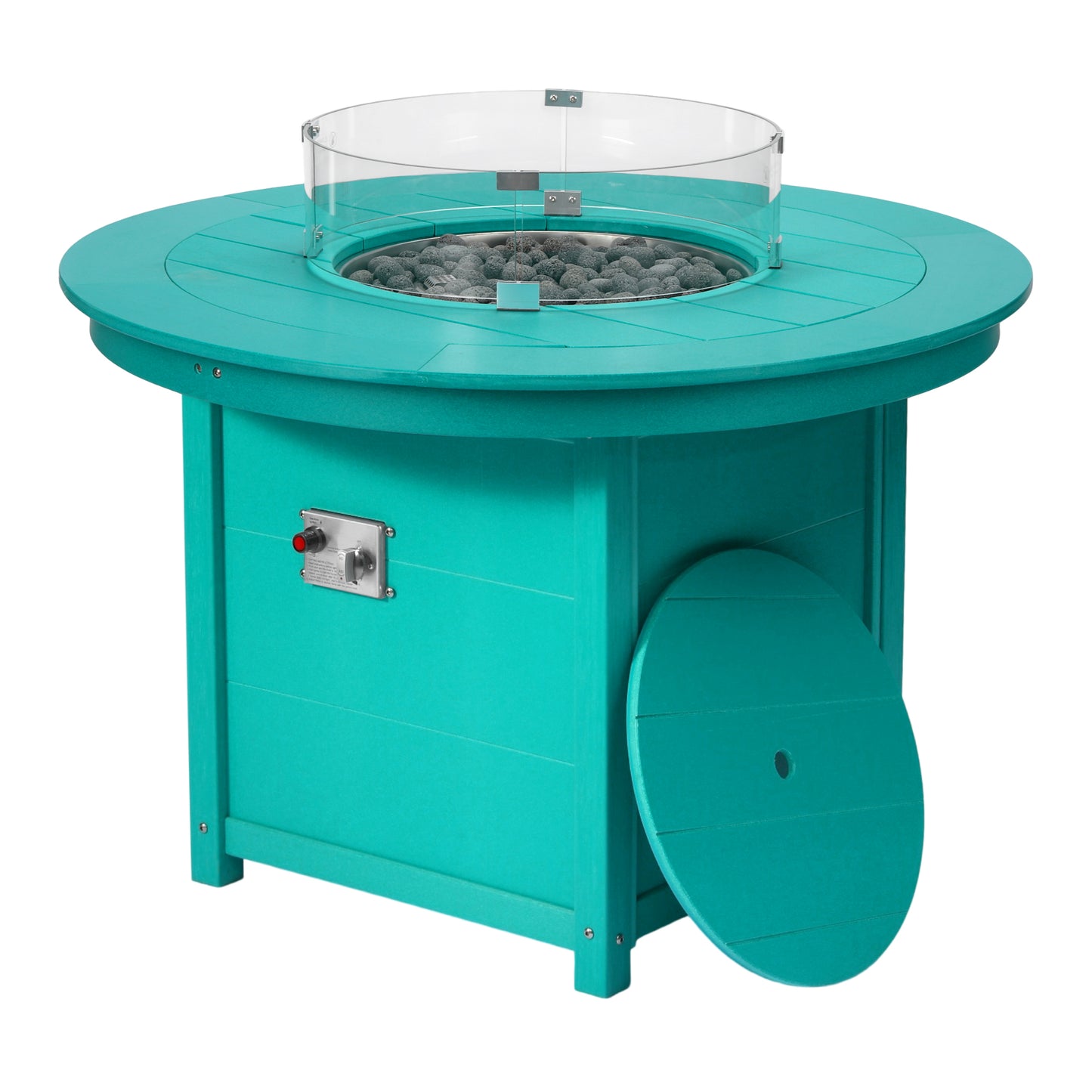 Sedona Round 47" Dining Fire Pit Table