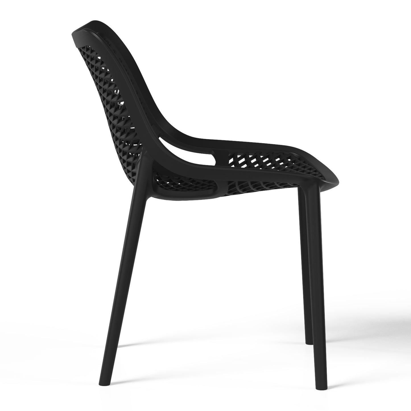 Polyform Stacking Dining Side Chair (Set of 2)