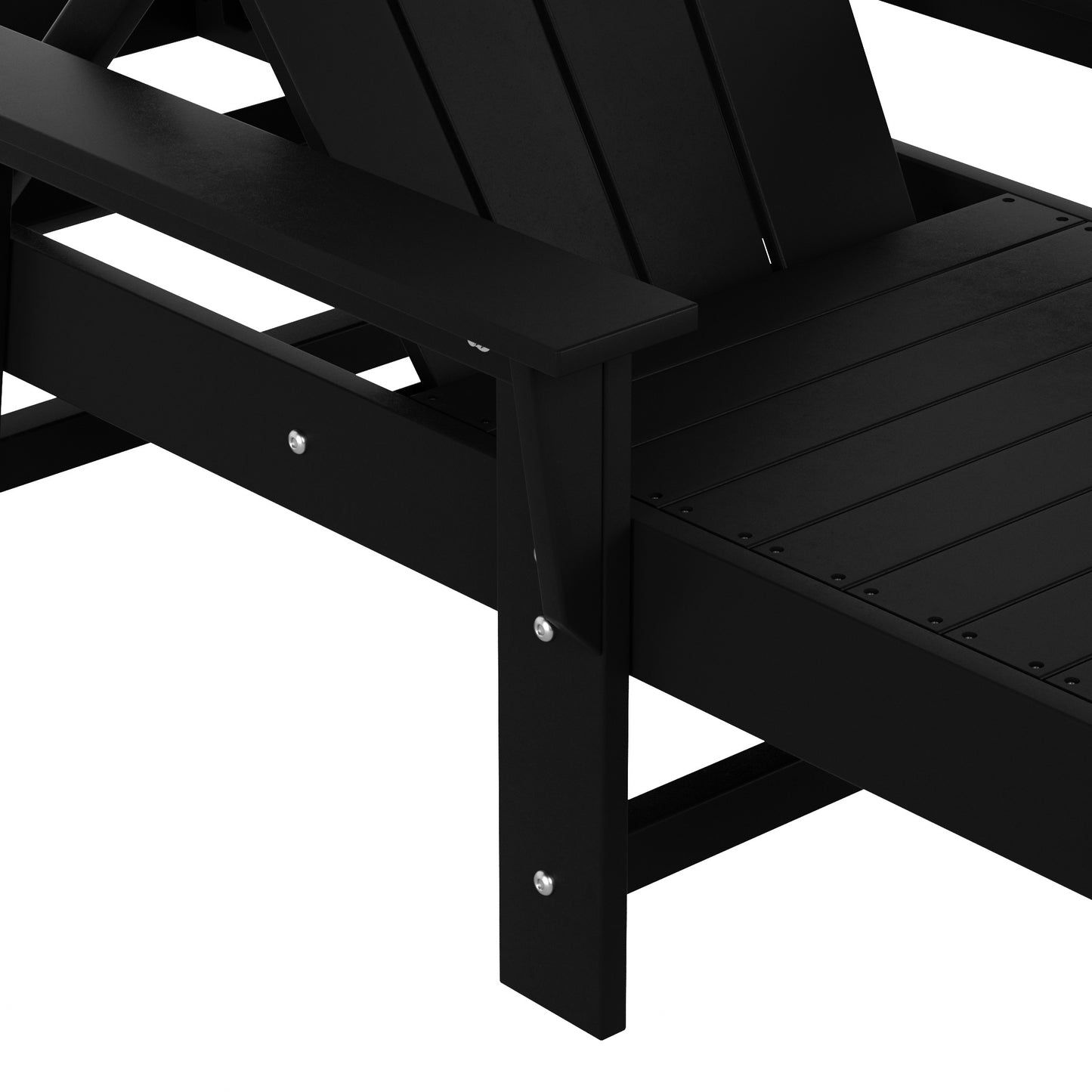 Chatham All-Weather Outdoor Adirondack Reclining Sun Lounger With Arms Rests & Wheels