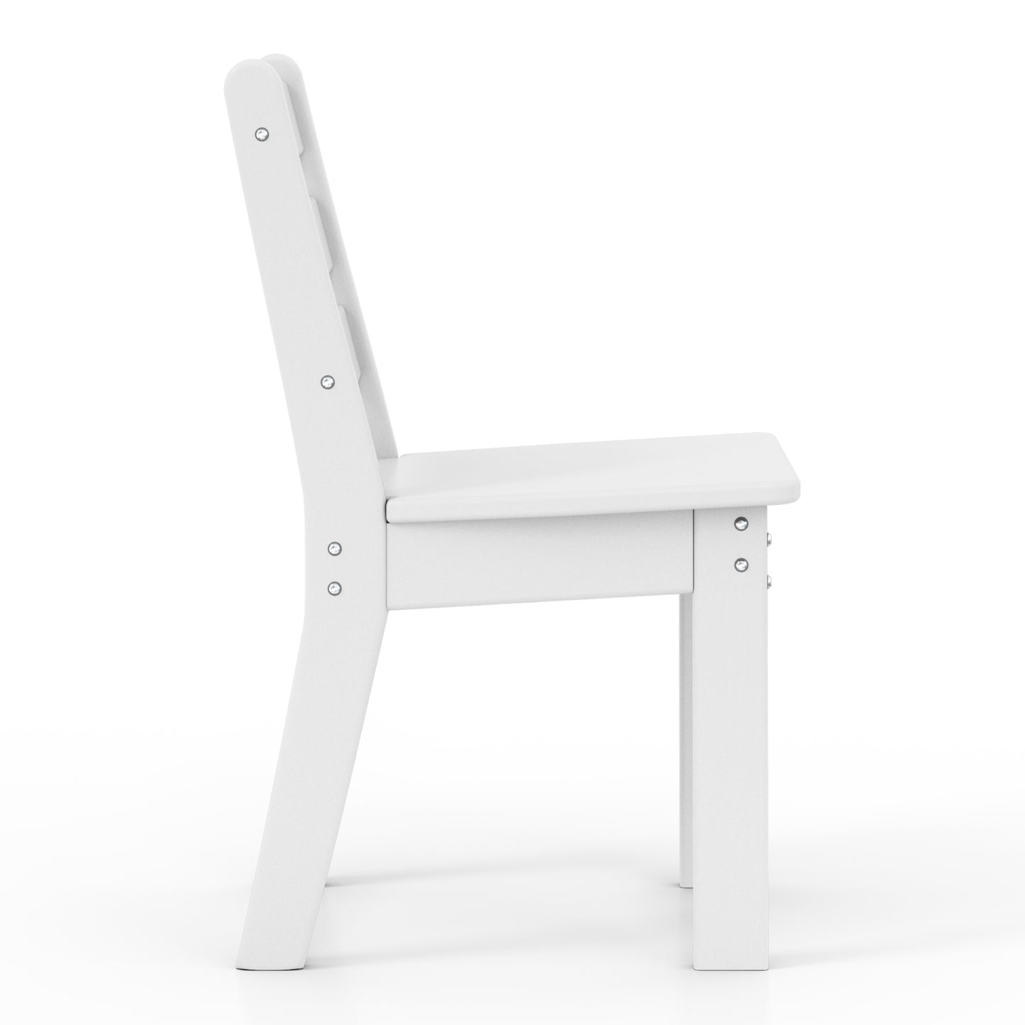 Tiny Terraces Kids' All-Weather Outdoor Dining Chair (Set of 2)