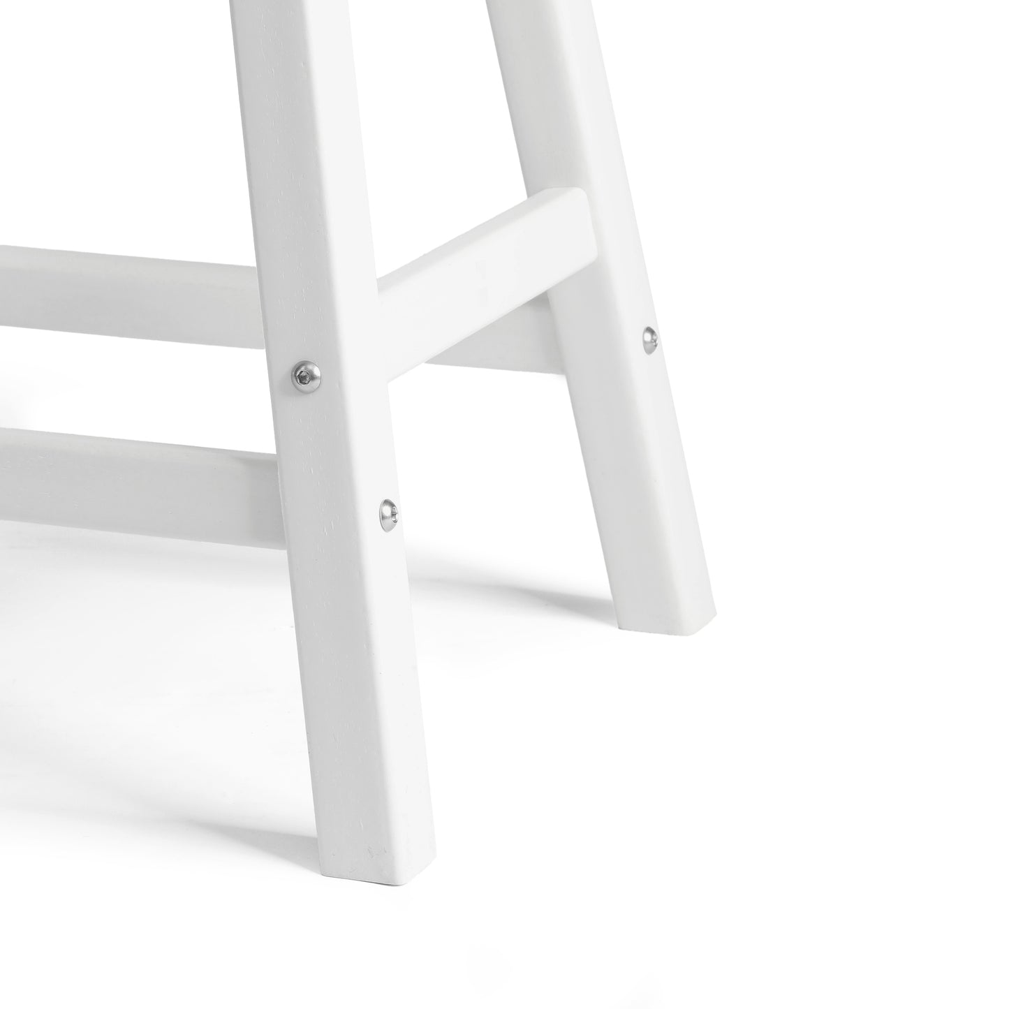 Stockholm All-Weather Outdoor Saddle Counter Stool (24" Height)