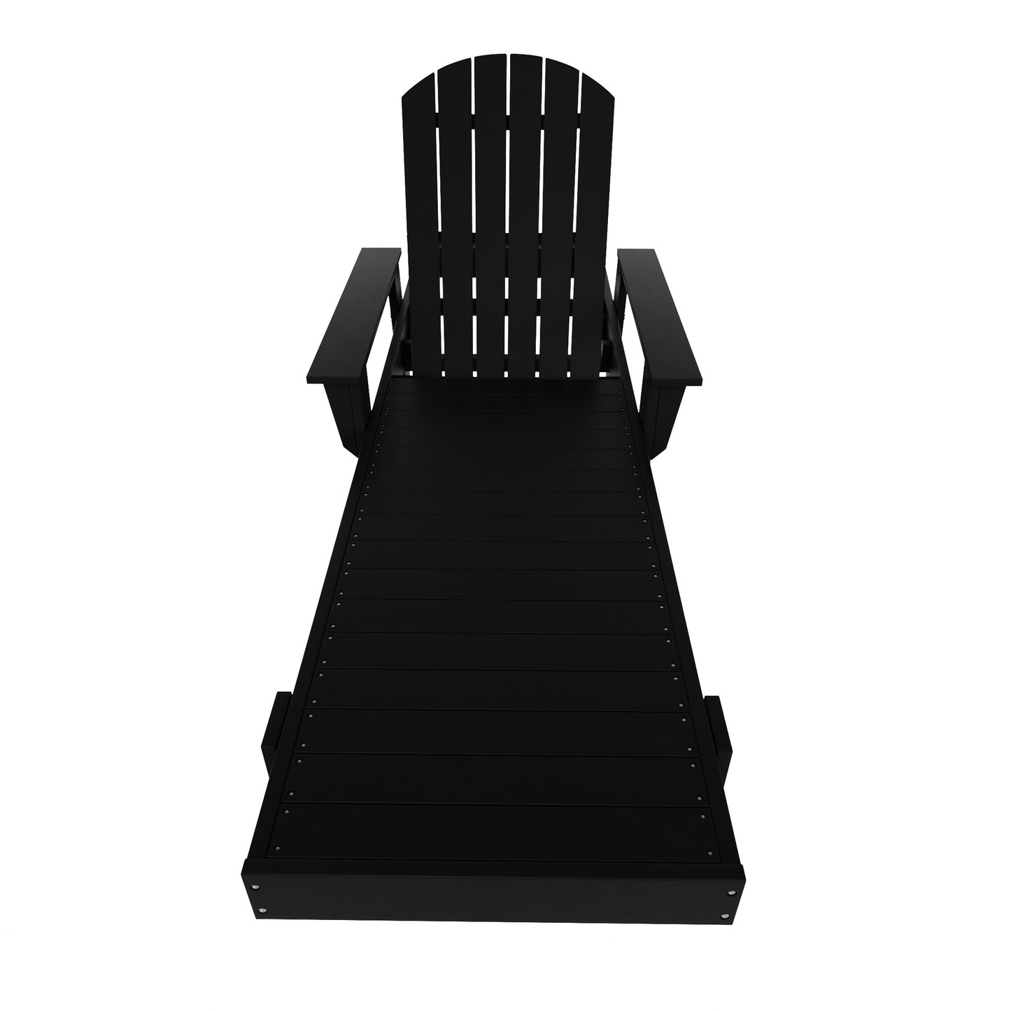 Westport Classic All-Weather Outdoor Adirondack Reclining Sun Lounger With Arms Rests