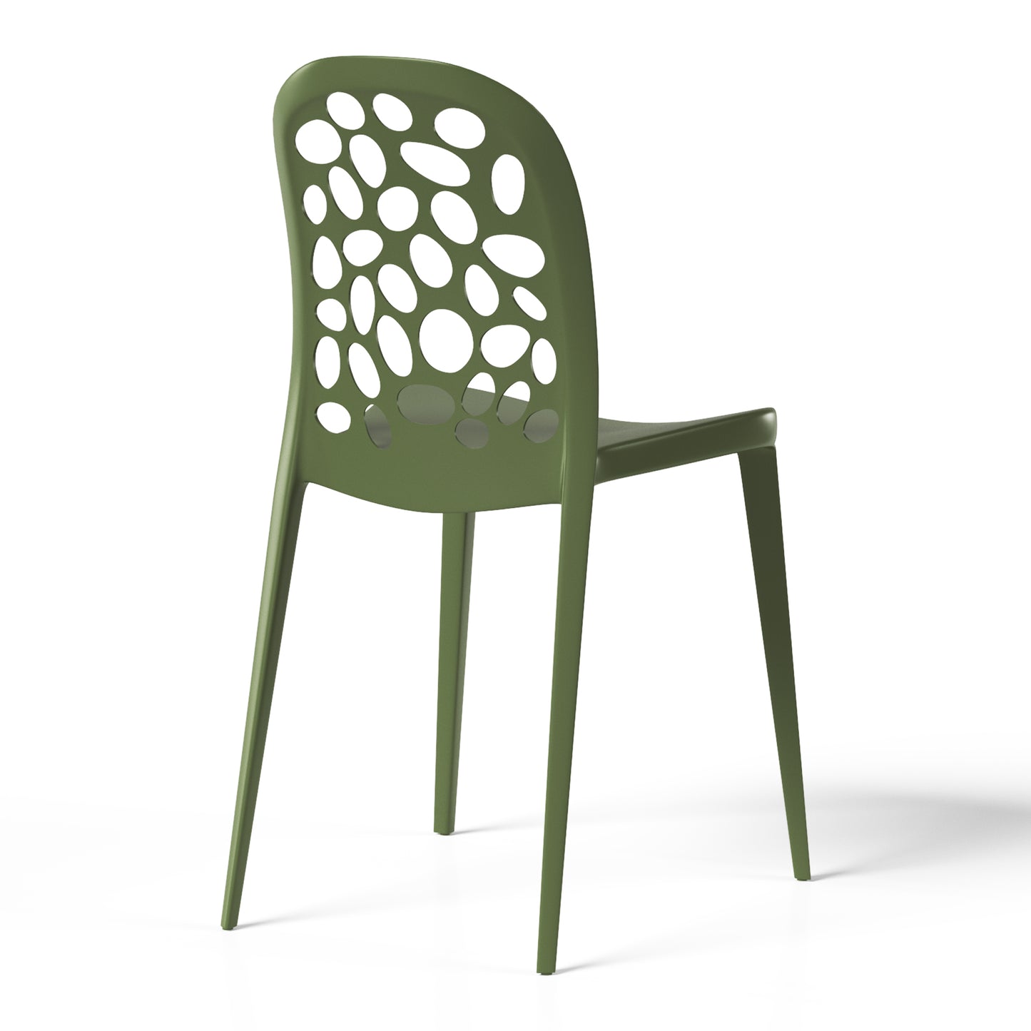 Polyform Stacking Dining Side Chair (Set of 2)